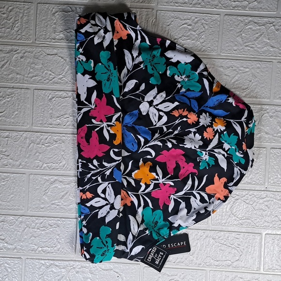 Island Escape Women's Tahiti Bikini Bottoms Swimsuit Black - Picture 9 of 11